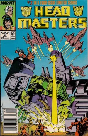 The Transformers: Headmasters Comic Book - Volume 1 No. 2 - September 1987