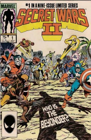 Secret Wars II Comic Book - Volume 1 No. 1 - July 1985