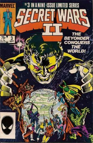 Secret Wars II Comic Book - Volume 1 No. 3 - September 1985