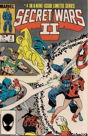 Secret Wars II Comic Book - Volume 1 No. 4 - October 1985