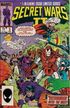 Secret Wars II Comic Book - Volume 1 No. 5 - November 1985