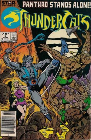 Thundercats Comic Book - Volume 1 No. 3 - April 1986