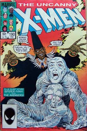 The Uncanny X-Men Comic Book - No. 190 February 1985