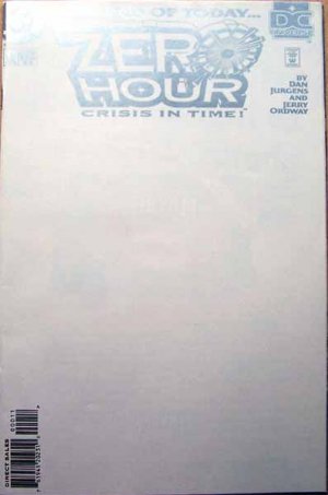 Zero Hour Crisis in Time Comic Book - No. 0 September 1994