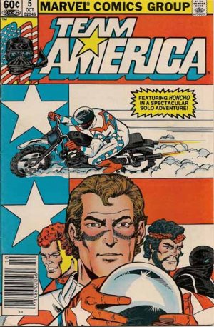 Team America Comic Book - No. 5 October 1982