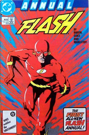 Flash Comic Book No 1 Annual 1987