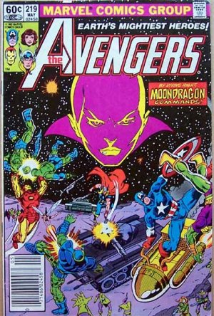 The Avengers Comic Book - No. 219 May 1982