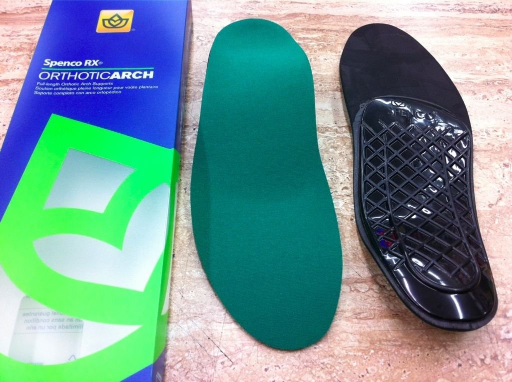 Spenco Rx Orthotic Arch Full Arch Cushion Insoles Inserts 43042 Men's