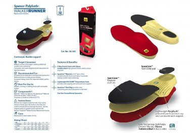 spenco polysorb walker runner insoles