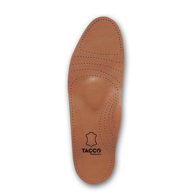 TACCO 694 Deluxe Orthotic Arch Support Leather Shoe Insoles Inserts Men