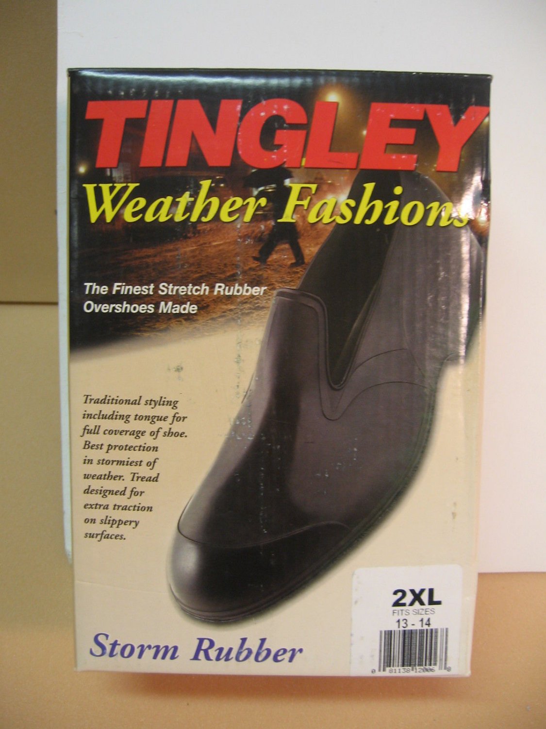 Tingley Stretch 1200 Boot Shoe Rubber Overshoes Galoshes Waterproof ...