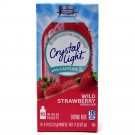 10 10-Packet Boxes Crystal Light Wild Strawberry With Caffeine On The Go Drink Mix