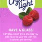 8 10-Quart Boxes Crystal Light Raspberry Green Tea Drink Mix