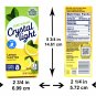 8 12-Quart Boxes Crystal Light Decaf Lemon Iced Tea Natural Flavor Drink Mix