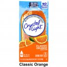 10 10-Packet Boxes Crystal Light Classic Orange On The Go Drink Mix