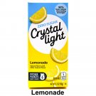 8 12-Quart Boxes Crystal Light Natural Lemonade Drink Mix