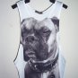 Bulldog Dog Animal Design MEN Tank Top T-Shirt Singlet Size: M