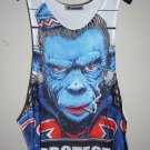 Protest The Hero Chimpanzee Monkey Animal Design MEN Tank Top T-Shirt Singlet Size: M