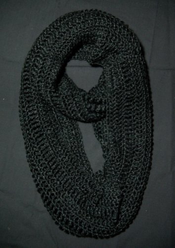 Charcoal Infinity Scarf
