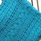 Celtic Pattern Throw - Ocean Blue