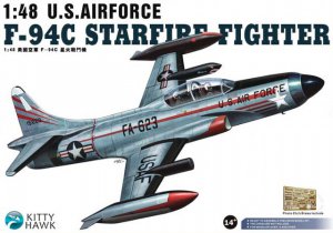 KITTY HAWK 1/48 F-94C Starfire Fighter #KH80101