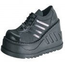 SiZE 10 GOTHiC STOMP Women's Wedge Platform Sneakers