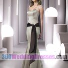 Mermaid Sweetheart Dropped Waist Long Satin Modern Bridesmaid Dresses