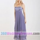 Sheath Scoop Empire Waist Spaghetti Straps Satin Cheap Bridesmaid Dresses