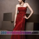 Mermaid Strapless Natural Waist Organza Elegant Bridesmaid Dresses