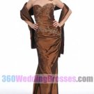 Sheath Sweetheart No Waist/Princess Seams Taffeta Cocktail Evening Dresses