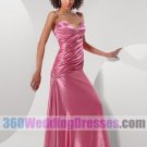 Mermaid V-Neck Dropped Waist Spaghetti Straps Satin Purple Prom Dresses
