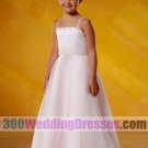 Satin Ivory Flower Girl Dresses