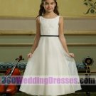 Organza Ivory Flower Girl Dresses