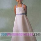 Satin Ivory Flower Girl Dresses