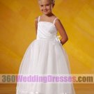 Satin Ivory Flower Girl Dresses