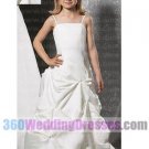 Satin Ivory Flower Girl Dresses
