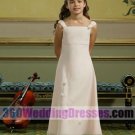 Chiffon Ivory Flower Girl Dresses