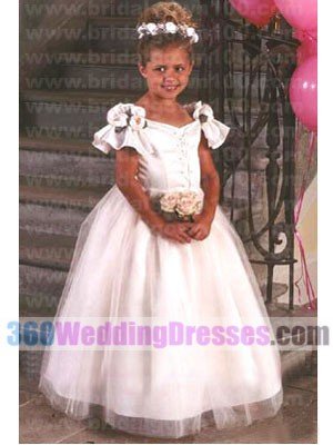 Pink Flower Girl Dresses