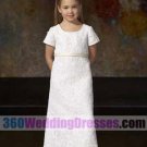 Lace White Flower Girl Dresses
