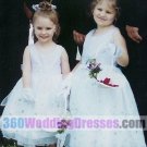 Organza White Flower Girl Dresses
