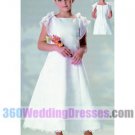 Organza White Flower Girl Dresses