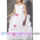 Organza White Flower Girl Dresses