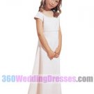 Chiffon White Flower Girl Dresses