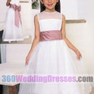 Organza White Flower Girl Dresses
