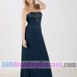 Sheath Strapless Dropped Waist Chiffon Mother of The Bride Dresses