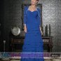 A-Line Sweetheart No Waist/Princess Seams Long Chiffon Mother of The Bride Dresses