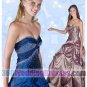 Princess/Ball Gown Sweetheart No Waist/Princess Seams Long Taffeta Blue Prom Dresses