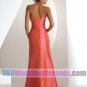 Sheath Strapless Taffeta Corset Prom Dresses