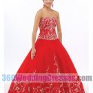 Princess/Ball Gown Sweetheart Dropped Waist Long Tulle Quinceanera Dresses