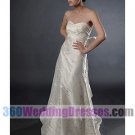 Sheath Sweetheart Empire Waist Long Taffeta Cheap Wedding Dresses